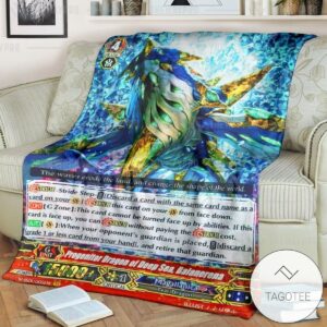 Game Vanguard Cards Peaceful Voice Raindear Wedding Sp Custom Soft Blanket