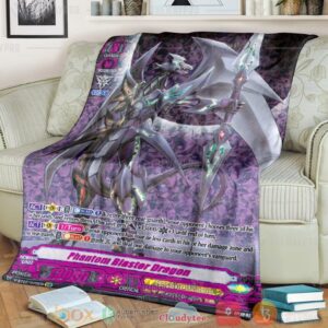 Game Vanguard Cards Phantom Blaster Dragon Secret Campaign Limited Custom Soft Blanket 3