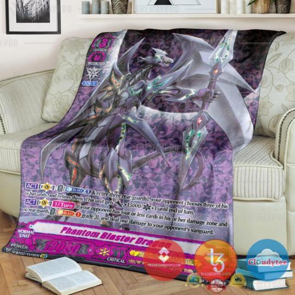 Game Vanguard Cards Phantom Blaster Dragon Secret Campaign Limited Soft Blanket Game Vanguard Cards Phantom Blaster Dragon Secret Campaign Limited Soft Blanket