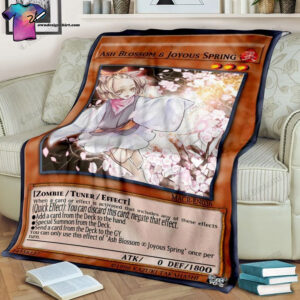Game Yu Gi Oh Ash Blossom And Joyous Spring Full Print Soft Blanket