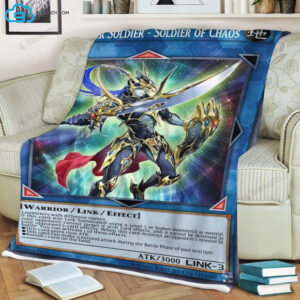 Game Yu Gi Oh Black Luster Soldier Of Chaos Soft Blanket