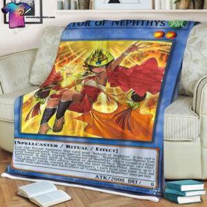 Game Yu Gi Oh Conductor Of Nephthys Full Print Soft Blanket