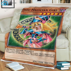 Game Yu Gi Oh Dark Magician Girl Soft Blanket