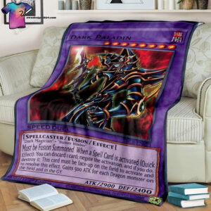Game Yu Gi Oh Dark Paladin Full Print Soft Blanket