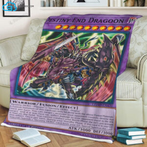 Game Yu Gi Oh Destiny End Dragoon Soft Blanket