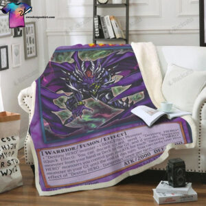 Game Yu Gi Oh Destiny Hero Dangerous Full Print Soft Blanket