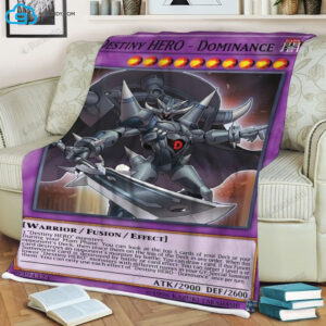 Game Yu Gi Oh Destiny Hero Dominance Soft Blanket