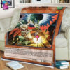 Game Yu Gi Oh Droll And Lock Bird Full Print Soft Blanket