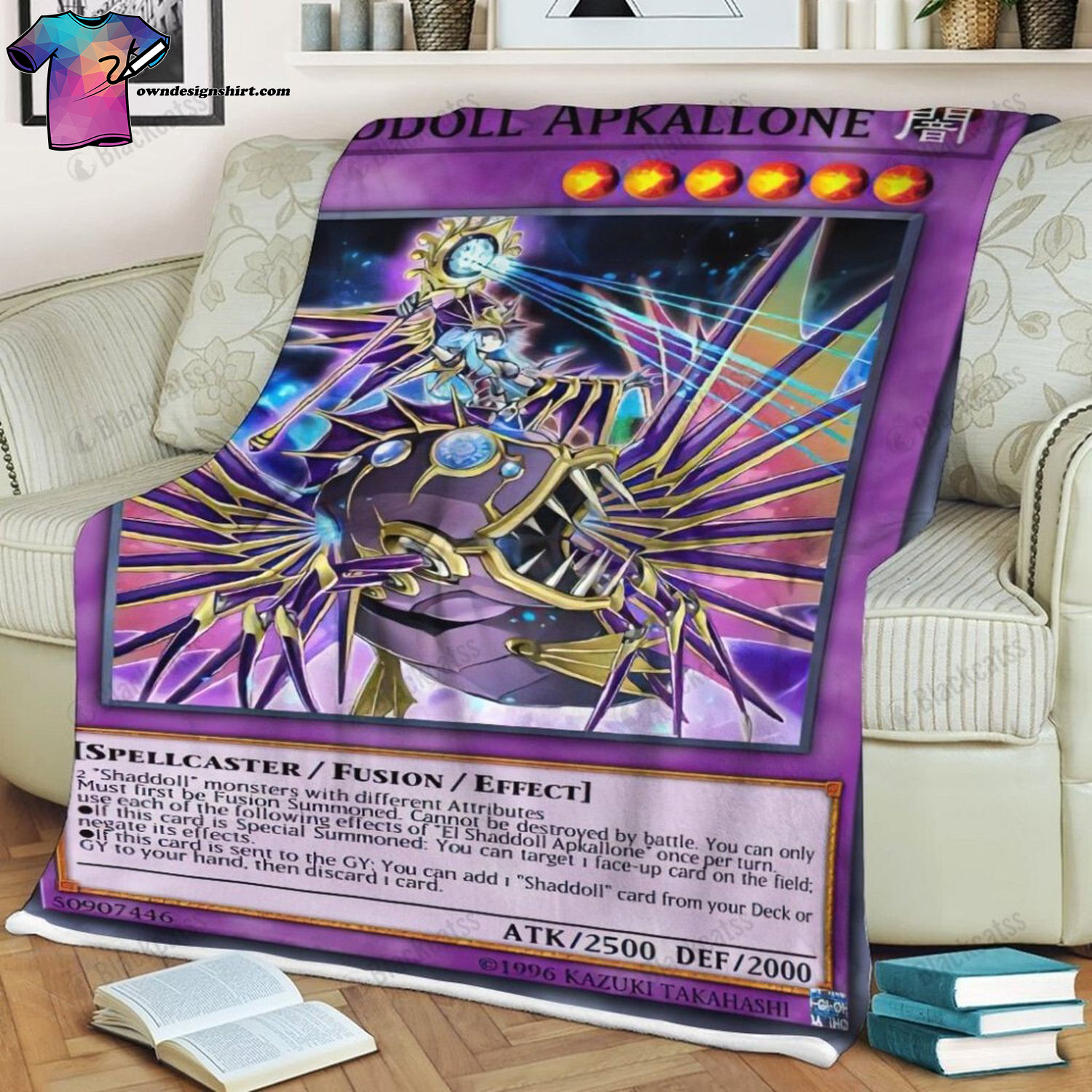 Game Yu Gi Oh El Shaddoll Apkallone Full Print Soft Blanket Game Yu Gi Oh El Shaddoll Apkallone Full Print Soft Blanket