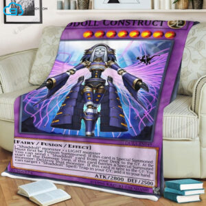 Game Yu Gi Oh El Shaddoll Construct Soft Blanket