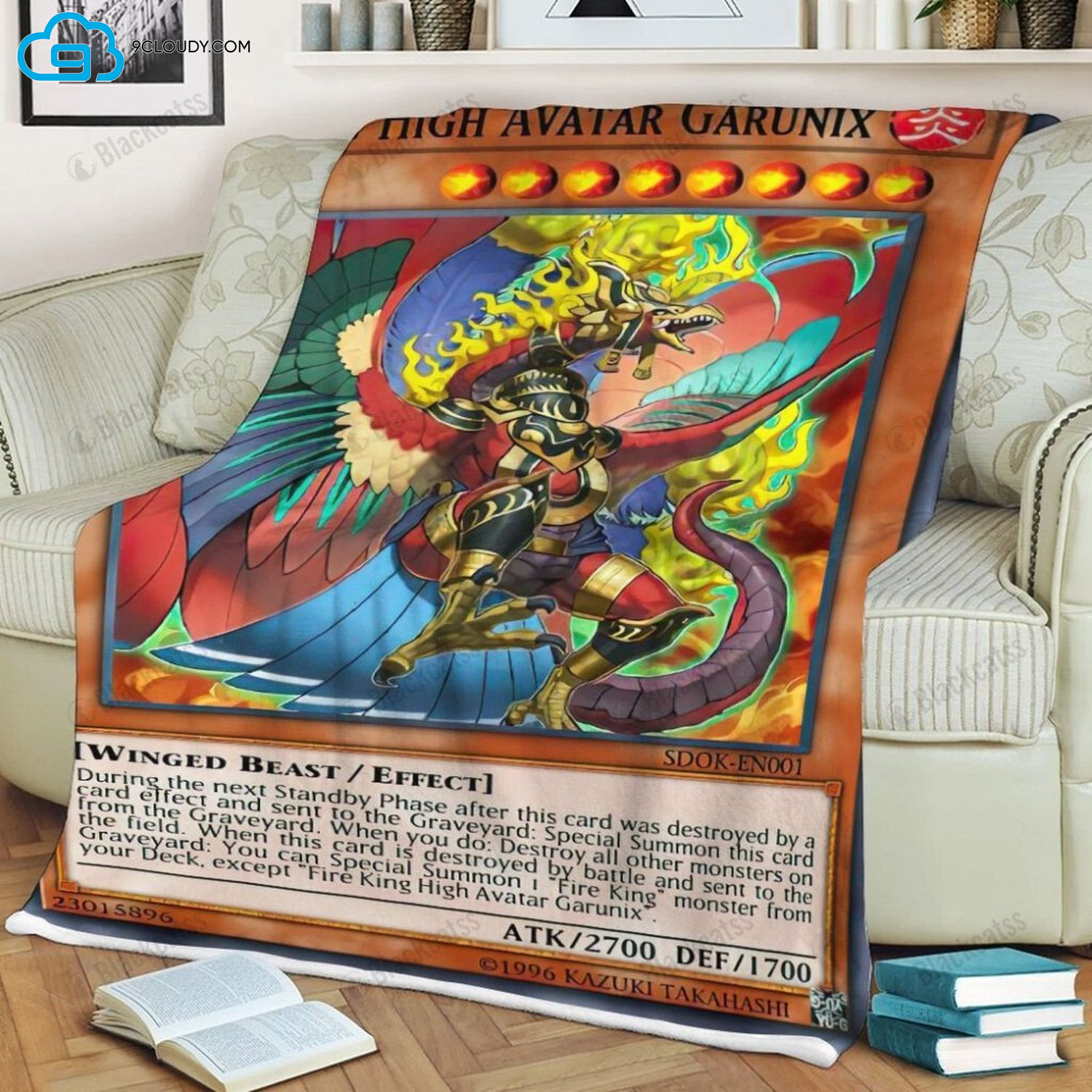 Game Yu Gi Oh Fire King High Avatar Garunix Soft Blanket Game Yu Gi Oh Fire King High Avatar Garunix Soft Blanket
