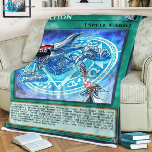 Game Yu Gi Oh Invocation Full Print Soft Blanket