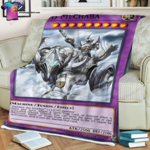 Game Yu Gi Oh Invoked Mechaba Full Print Soft Blanket
