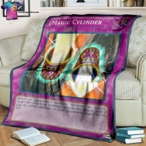 Game Yu Gi Oh Magic Cylinder Full Print Soft Blanket