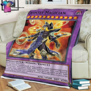 Game Yu Gi Oh Quintet Magician Full Print Soft Blanket