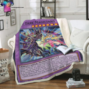 Game Yu Gi Oh The Dark Magicians Full Print Soft Blanket