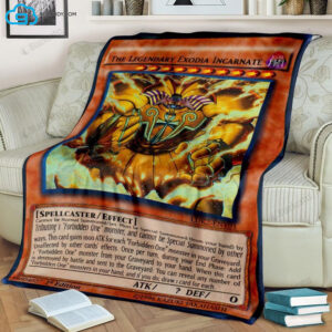 Game Yu Gi Oh The Legendary Exodia Incarnate Soft Blanket