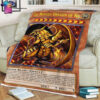 Game Yu Gi Oh The Winged Dragon Of Ra Full Print Soft Blanket