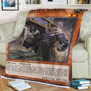 Game Yu Gi Oh Tri Brigade Kerass Soft Blanket