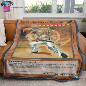 Game Yu Gi Oh Tyler The Great Warrior Full Print Soft Blanket