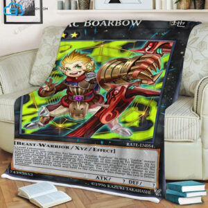 Game Yu Gi Oh Zoodiac Boarbow Full Print Soft Blanket