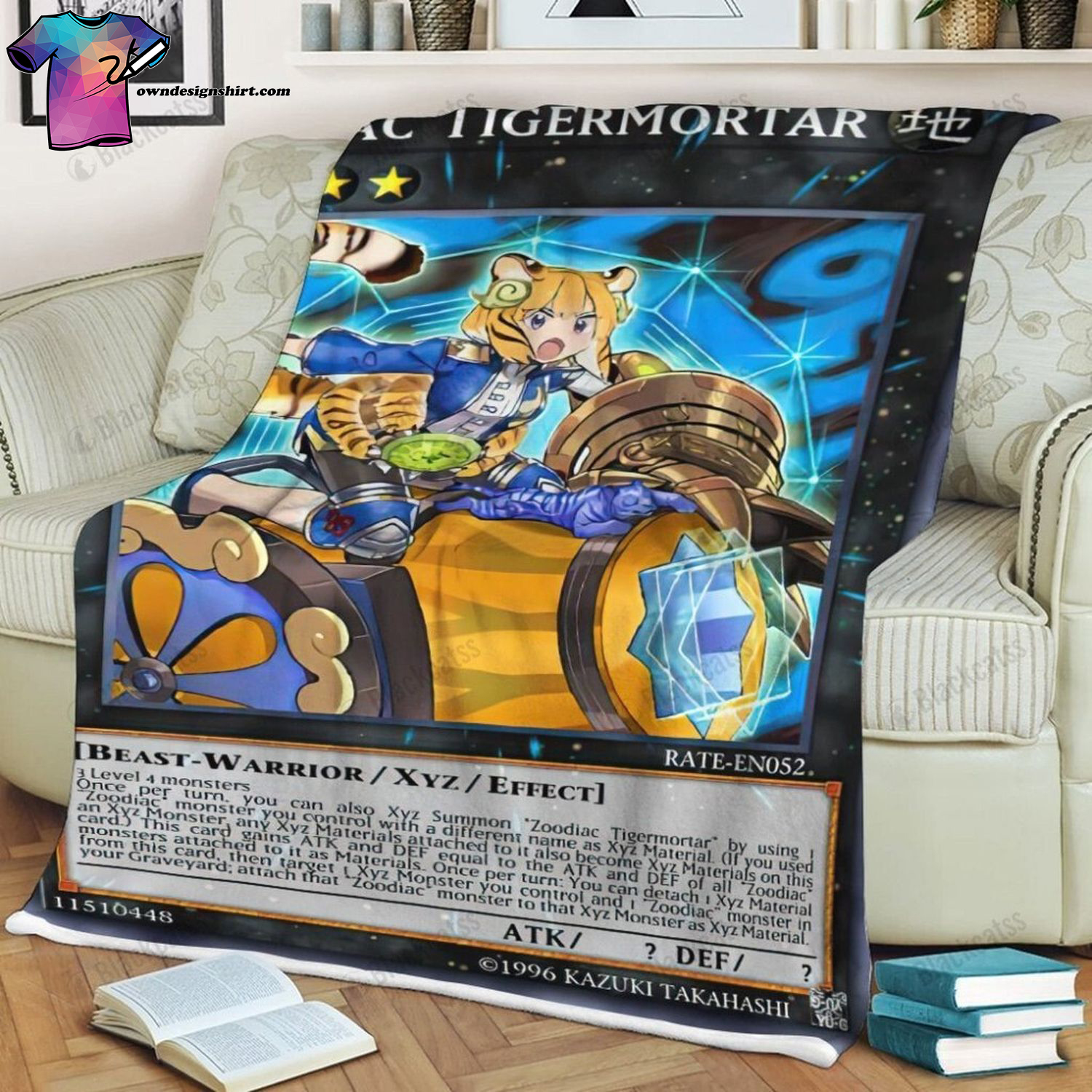 Game Yu Gi Oh Zoodiac Tigermortar Full Print Soft Blanket Game Yu Gi Oh Zoodiac Tigermortar Full Print Soft Blanket