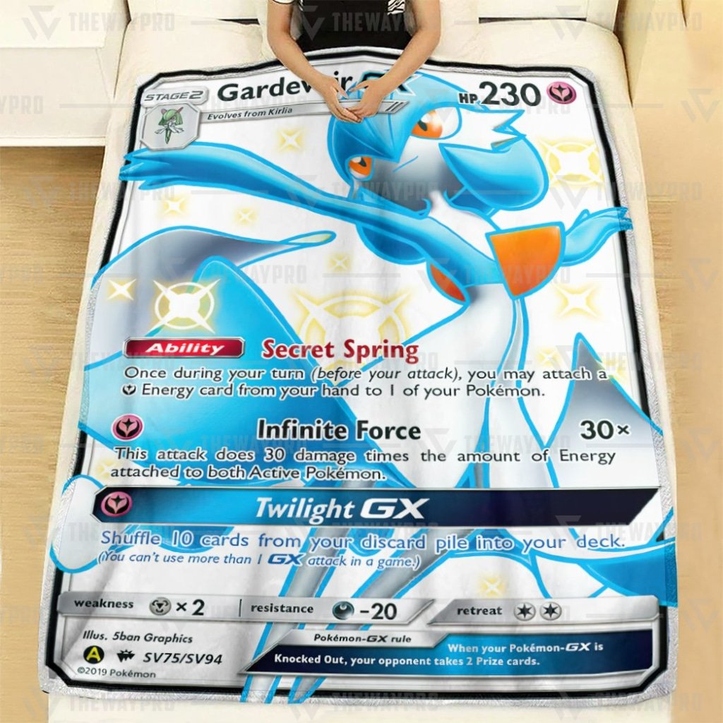 Gardevoir Gx Pokemon Blanket Gardevoir Gx Pokemon Blanket