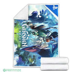 Genshin Impact Player Blanket