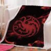 Got House Targaryen Throw Blanket