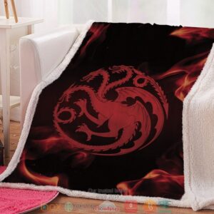 Got House Targaryen Throw Blanket
