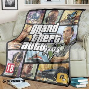 Grand Theft Auto V Five Blanket