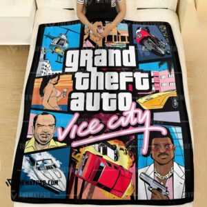 Grand Theft Auto Vice City Blanket