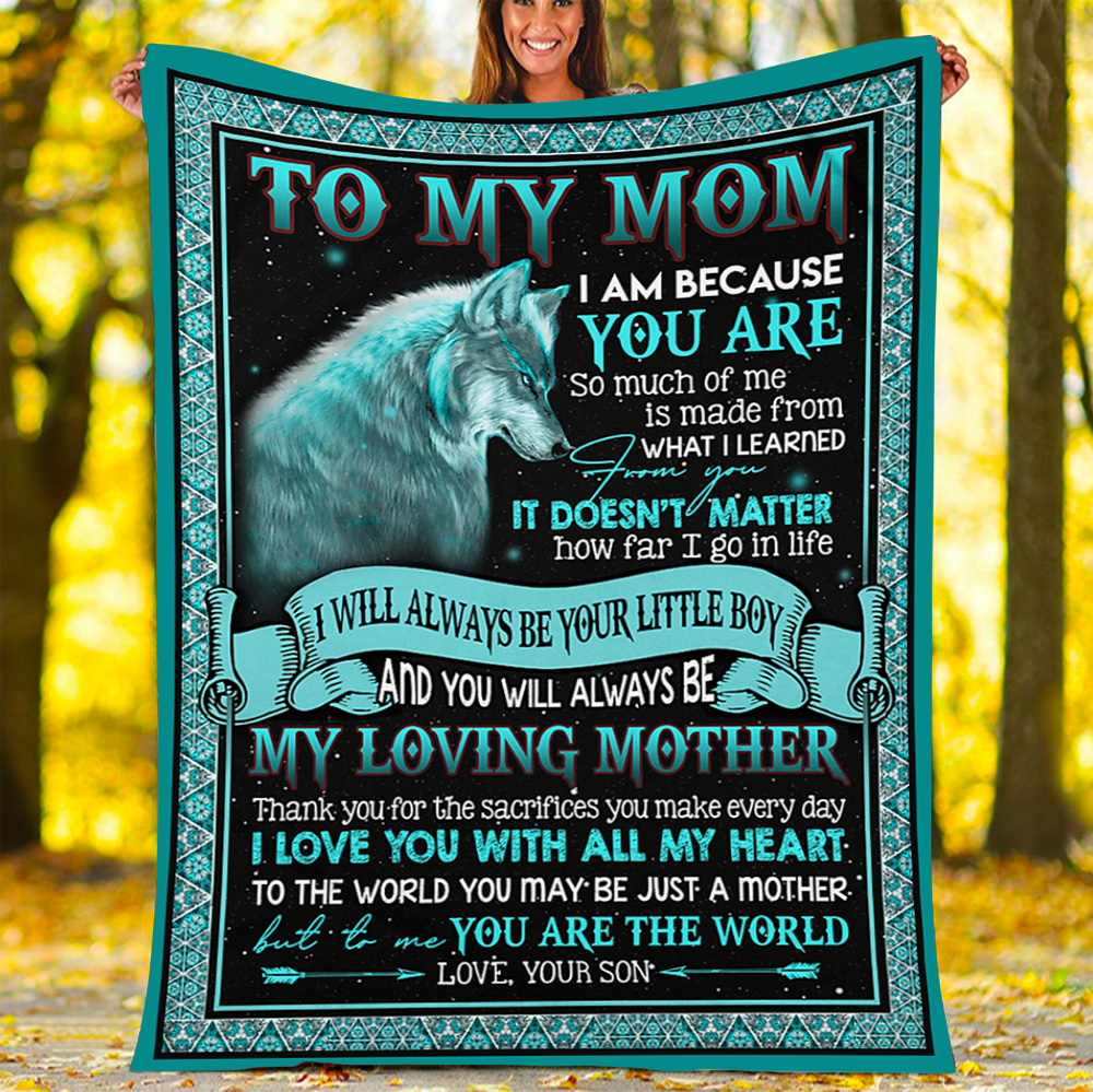 Wolf Customs Blanket Wolf Customs Blanket