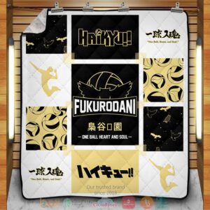 Haikyu Fukurodani Cozy Quilt Blanket