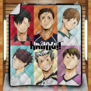 Haikyuu Captains Quilt Blanket