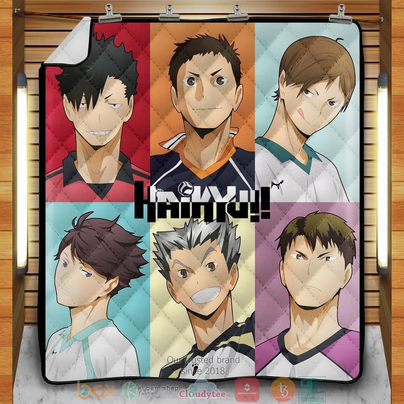 Haikyuu Captains Quilt Blanket Haikyuu Captains Quilt Blanket