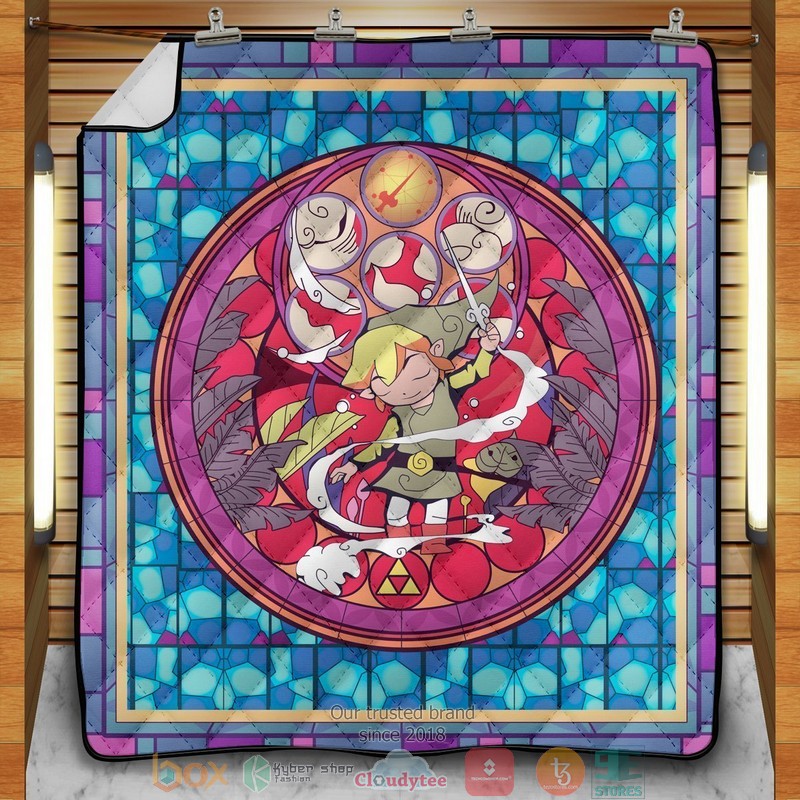 Hero Of Hyrule V2 Quilt Blanket Hero Of Hyrule V2 Quilt Blanket