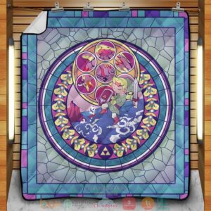Hero Of Hyrule V4 Quilt Blanket