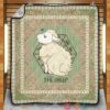 Hiro The Sheep Quilt Blanket