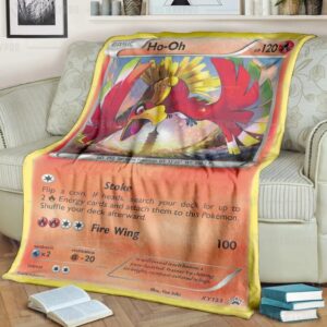 Ho Oh Xy Promos Pokemon Blanket