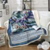 Hraesvelgr The Desperate Doom Eagle Custom Blanket
