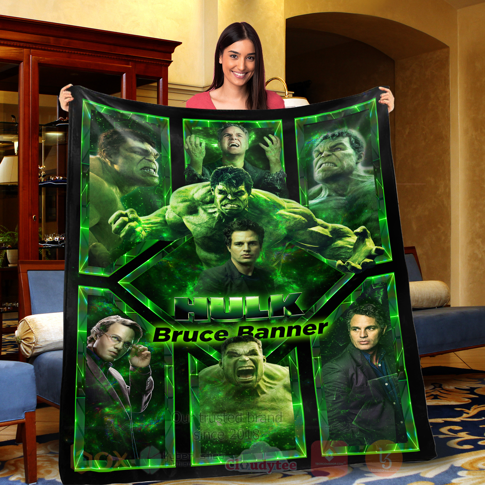 Hulk Bruce Banner Blanket Hulk Bruce Banner Blanket