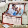In Love Legendary Couple Mtg Card Soft Blanket