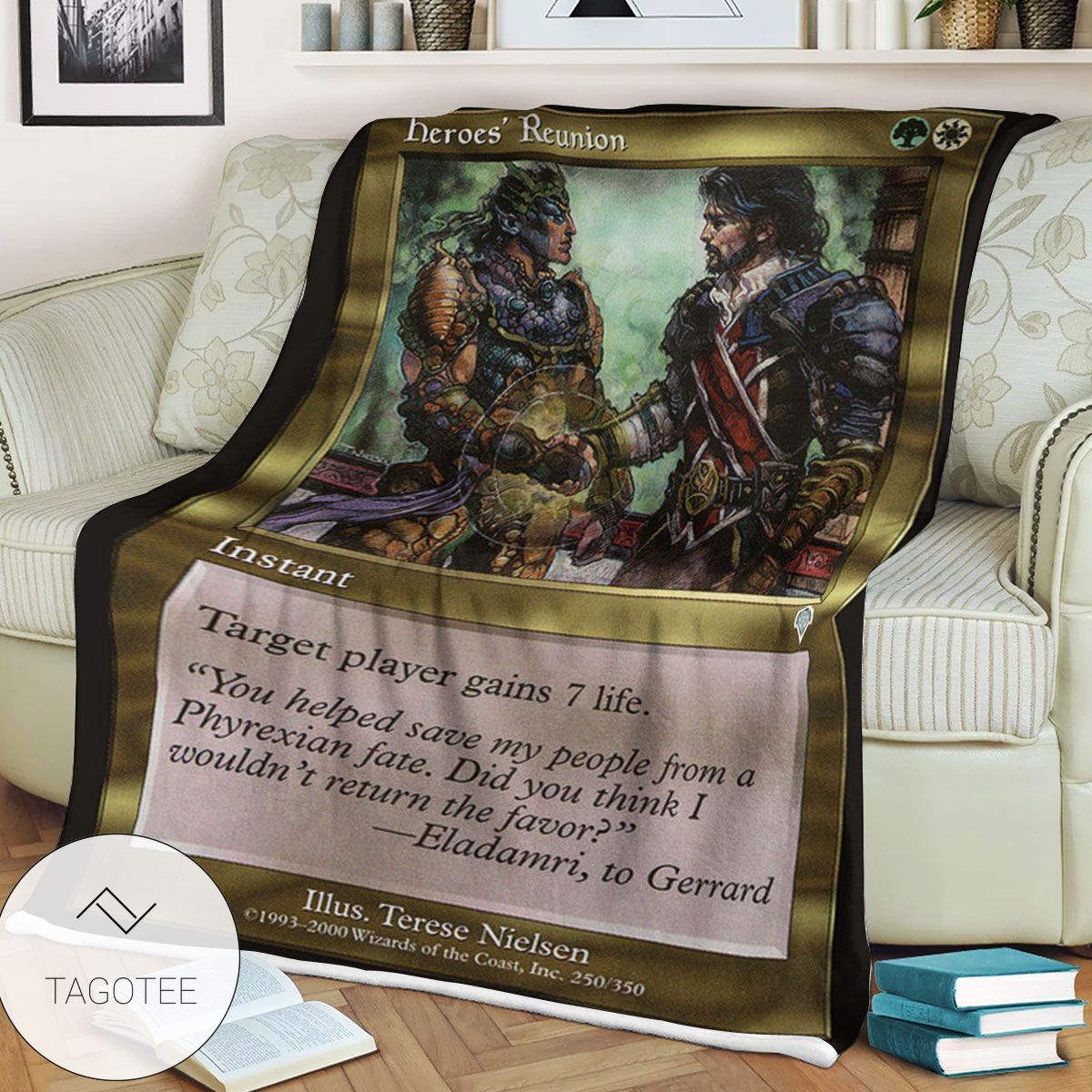 Inv 250 Heroes Reunion Game Mtg Magic The Gathering Blanket Inv 250 Heroes Reunion Game Mtg Magic The Gathering Blanket