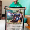 Iron Man Construct Avengers Fleece Blanket