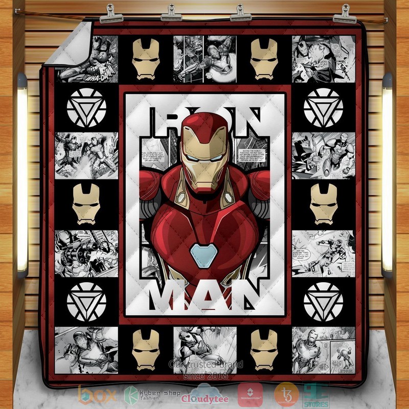 Iron Maniac Quilt Blanket Iron Maniac Quilt Blanket