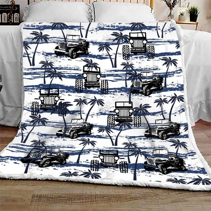 Jeep Hawaiian Full Printing Blanket Jeep Hawaiian Full Printing Blanket
