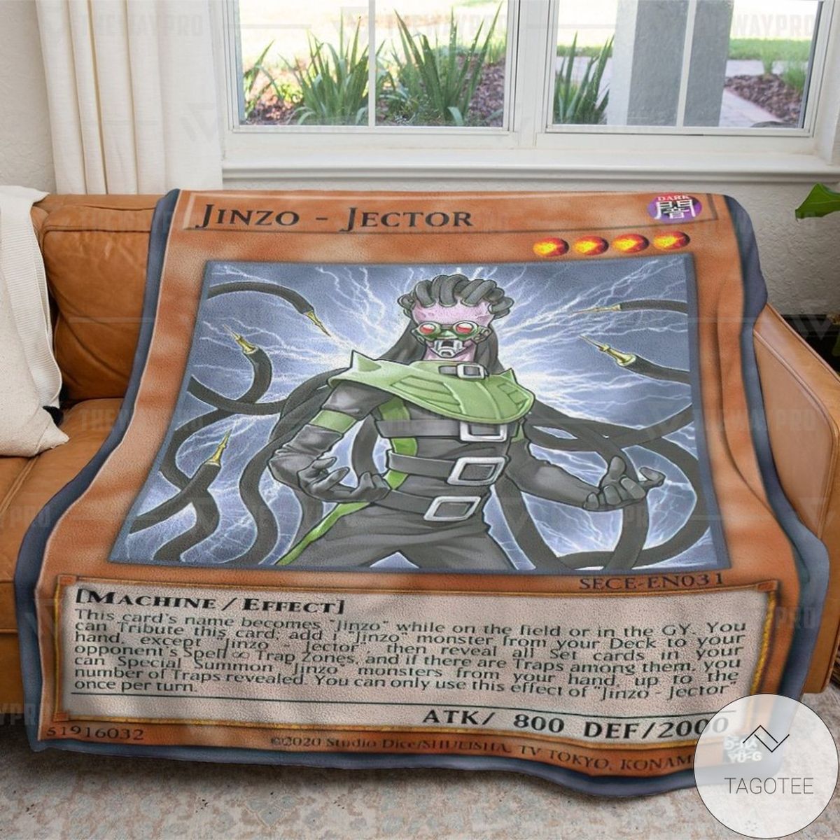 Jinzo Jector Custom Blanket Jinzo Jector Custom Blanket