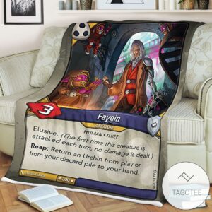 Kf Faygin Keyforge Fleece Blanket