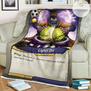 Kf Lights Out Fleece Blanket